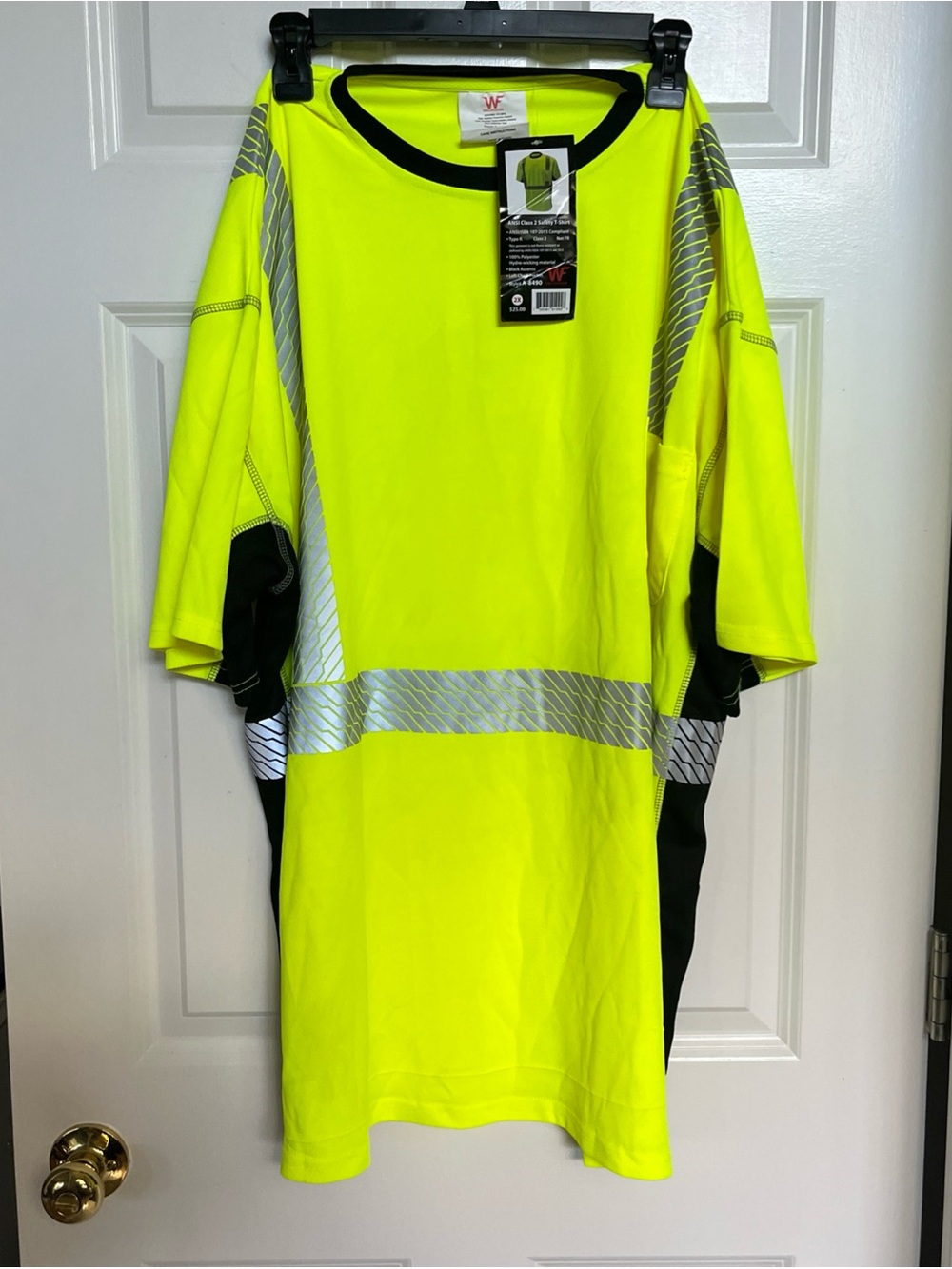 Mens Hi Viz Safety Shirt Pair 2X